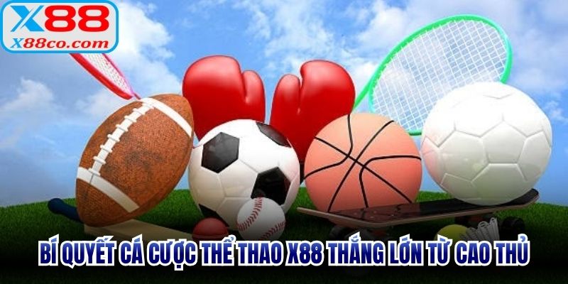 Bí quyết cá cược thể thao X88 thắng lớn từ cao thủ